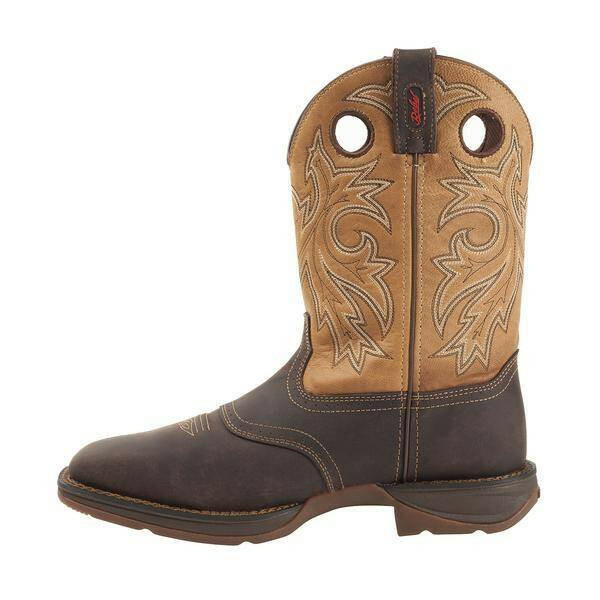 Men's Durango Rebel Steel Toe Waterproof Work Boot.