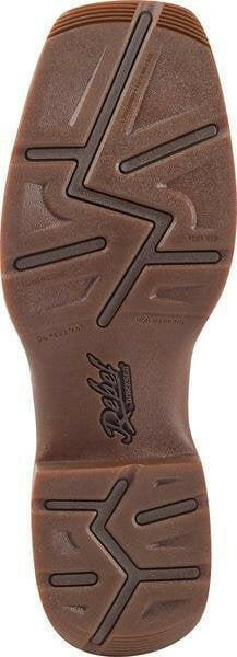 Men's Durango Rebel Steel Toe Waterproof Work Boot.
