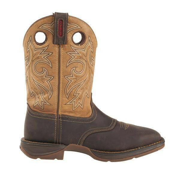 Men's Durango Rebel Steel Toe Waterproof Work Boot.