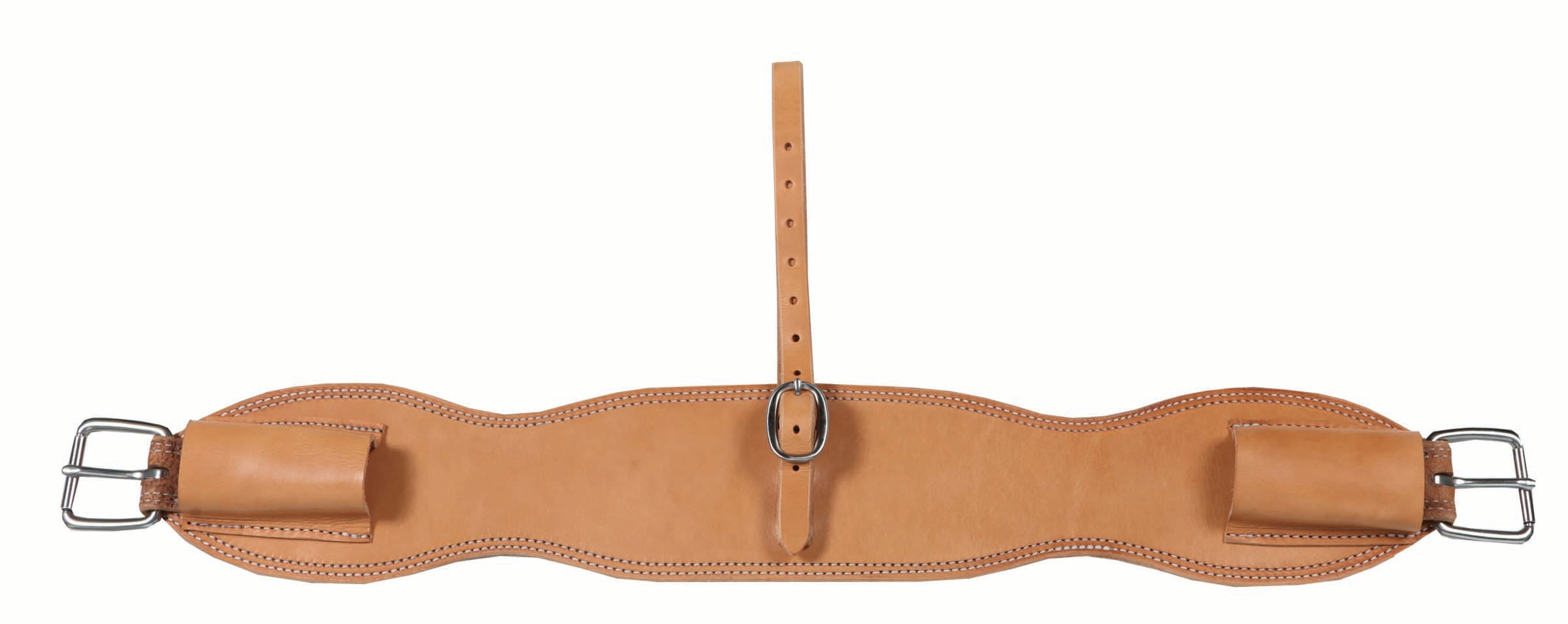 Berlin Custom Leather Harness Leather Roper Back Cinch B6016