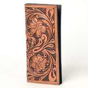 American Darling Floral Hand Tooled Leather Long Wallet ADBGA428