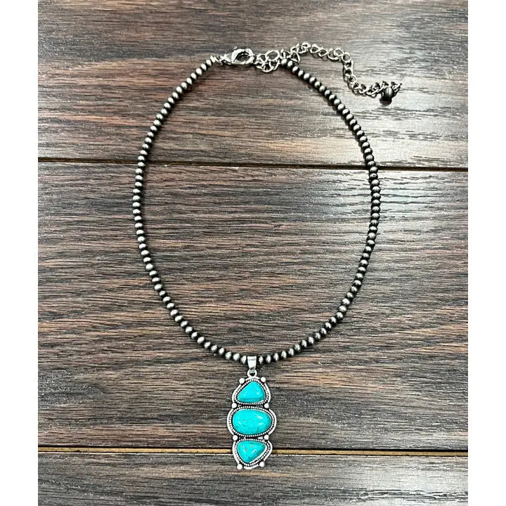 ISAC Trading Navjo Turquoise Necklace