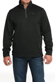 Cinch Men's Black 1/4 Zip Pullover MWK1080019