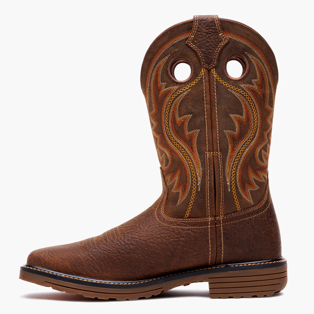 Durango Men's Bark Brown/Glazed Cognac Workhorse Work Boot DDB0527