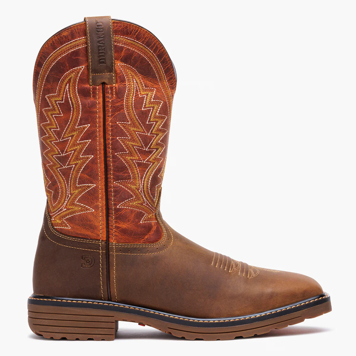 Durango Men's Saddle & Rust Workhorse Work Boot DDB0528