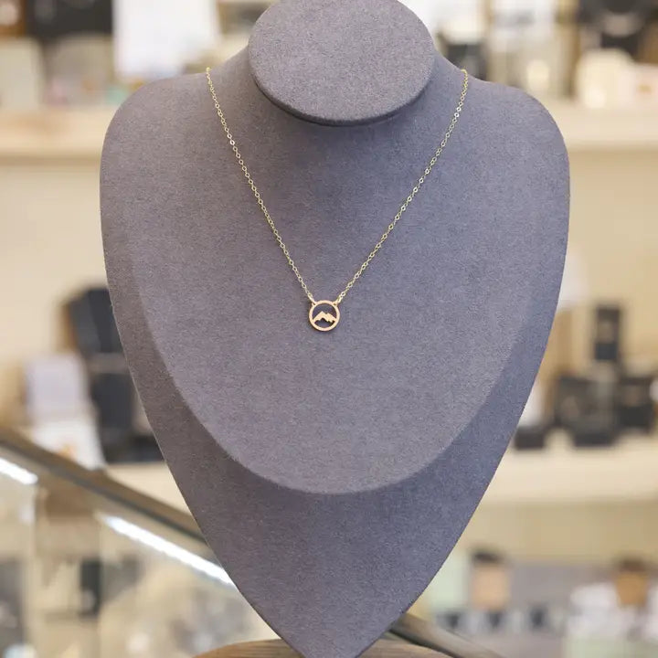 Altitude Jewelry Mountain Girl Necklace
