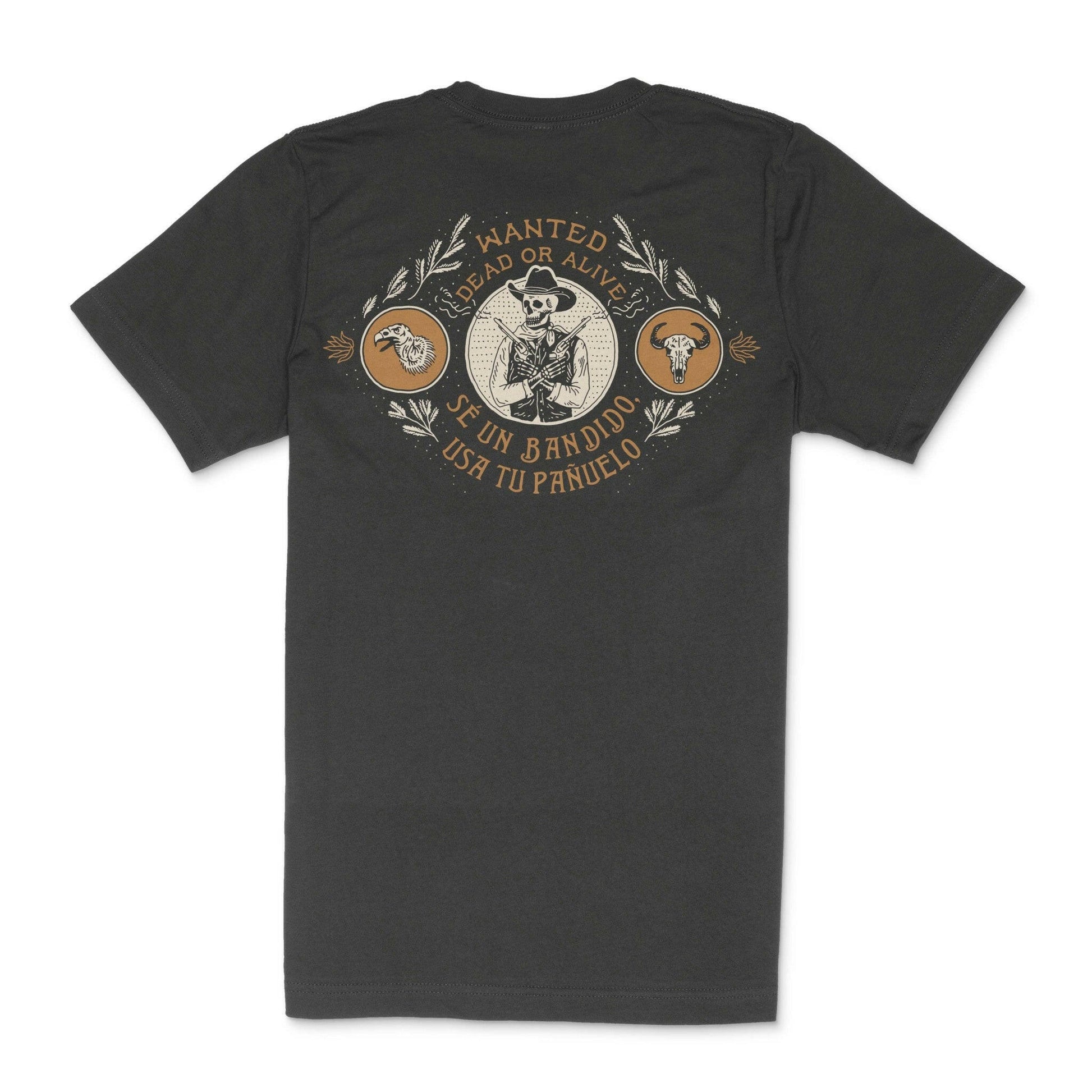 Sendero Wanted Dead or Alive Graphic Tee C3 Size Medium.