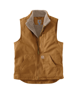 Carhartt Men's Mock Neck Sherpa Lined Vest.