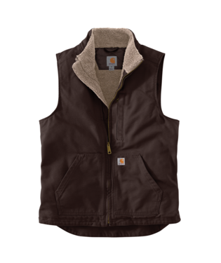 Carhartt Men's Mock Neck Sherpa Lined Vest.