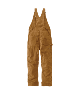 Carhartt Men's Loose Fit Firm Duck Insulated Bib.
