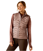 Ariat Women's Ideal Down Purple Dove Vest.