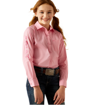Ariat Girl's Team Kirby Button Down Shirt.