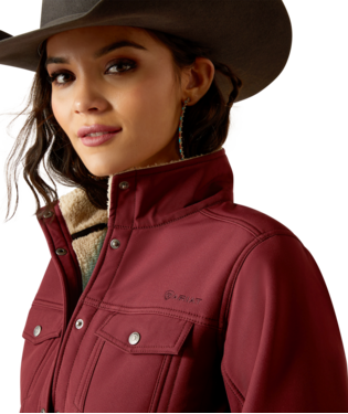 Ariat Women's Berber Back Softshell Jacket.