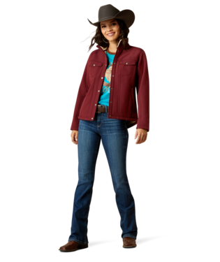 Ariat Women's Berber Back Softshell Jacket.