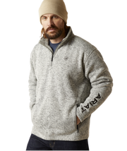 Ariat Men's Caldwell  Logo 1/4 Zip Sweater.