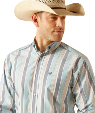 Ariat Men's Pro Series Elliot Striped Shirt.