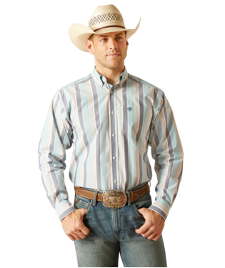 Ariat Men's Pro Series Elliot Striped Shirt.