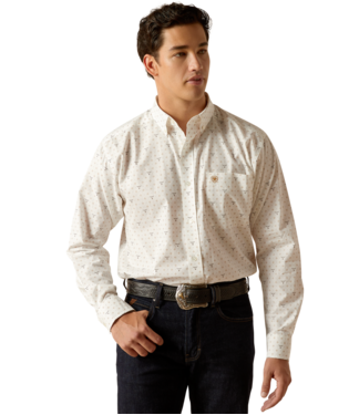 Ariat Men's Edmond Classic Fit Button Down Shirt.