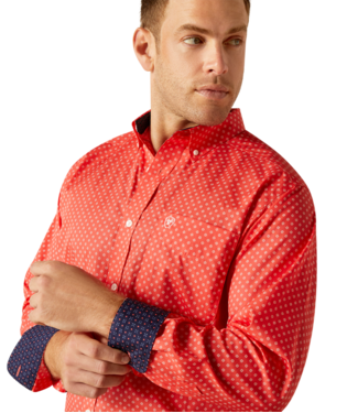 Ariat Men's Wilkie Long Sleeve Button Up Shirt.