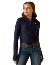 Ariat Girl's Youth Lowell 3.0 1/4 Zip Shirt.