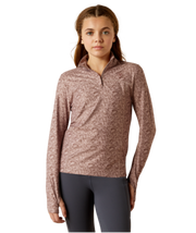Ariat Girl's Youth Lowell 3.0 1/4 Zip Shirt.