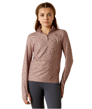 Ariat Girl's Youth Lowell 3.0 1/4 Zip Shirt.