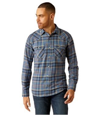 Ariat Men's Huntley Retro Fit Snap Front Shirt.