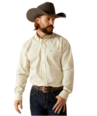 Ariat Men's Wrinkle Free Griffin Classic Fit Button Down Shirt.