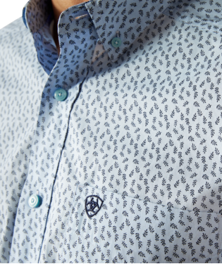 Ariat Men's Rowan Classic Fit Button Down Shirt.