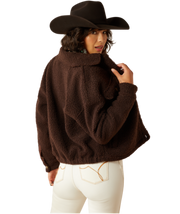 Ariat Women's Julep Cropped Sherpa Jacket.