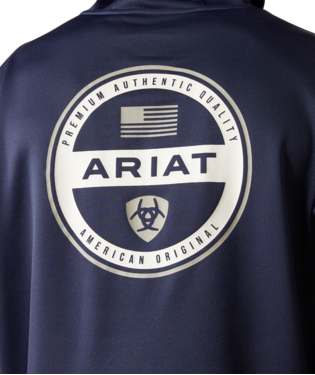 Ariat Men's Tek Fleece 2.0 American Circle Hoodie.