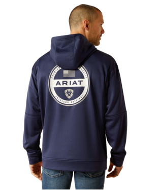 Ariat Men's Tek Fleece 2.0 American Circle Hoodie.