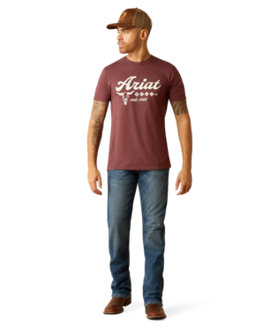 Ariat Men's Established Boot Co. Tee C3 Size 2XL.