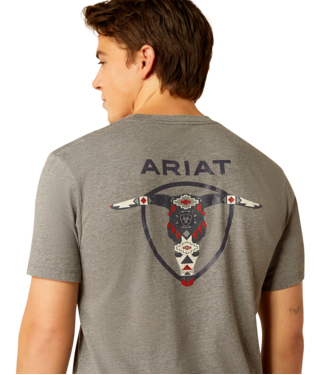 Ariat Men's Southwestern Longhorn Tee.