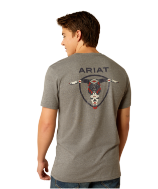Ariat Men's Southwestern Longhorn Tee.