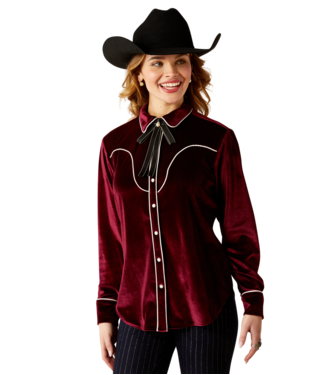 Ariat Women's Casa Rosa Snap Front Shirt.