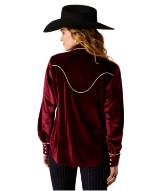 Ariat Women's Casa Rosa Snap Front Shirt.