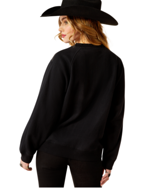Ariat Women's Sequin Split Sweatshirt.