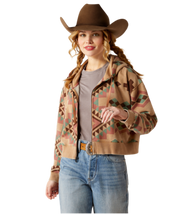 Ariat Women's Sunset Spark Crop Hoodie.