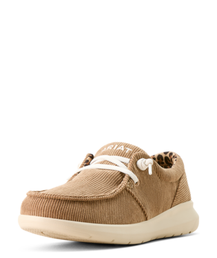 Ariat Women's Tan Corduroy Hilo Shoes.