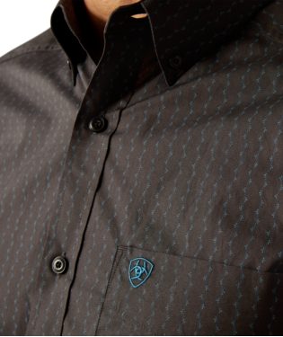Ariat Men's Fitted Pompey Snap Front Shirt.