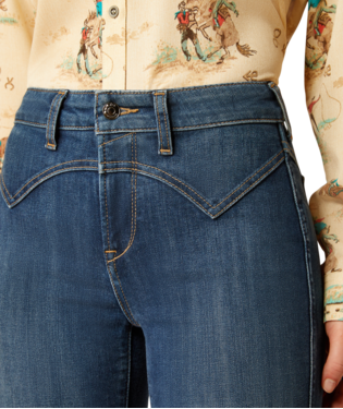 Ariat Women's High Rise Fiorella Slim Trouser Jean.