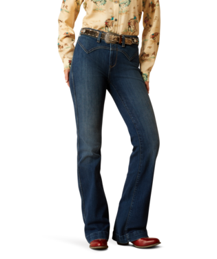 Ariat Women's High Rise Fiorella Slim Trouser Jean.