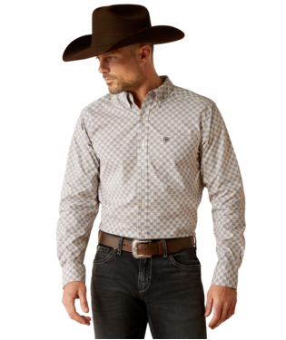 Ariat Men's Cario Fitted Button Down Shirt.