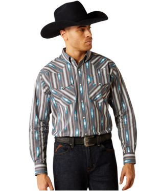 Ariat Men's Callahan Classic Fit Snap Front Shirt.