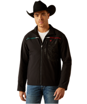 Ariat Men's Pioneer Stretchshell Mexico Jacket.