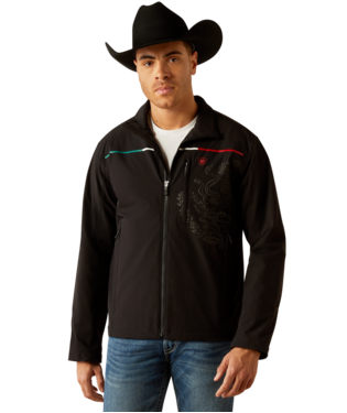Ariat Men's Pioneer Stretchshell Mexico Jacket.