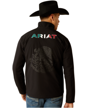 Ariat Men's Pioneer Stretchshell Mexico Jacket.