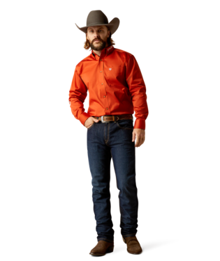 Ariat Men's Team Logo Twill Classic Button Down Shirt.