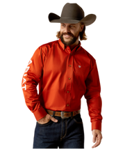 Ariat Men's Team Logo Twill Classic Button Down Shirt.
